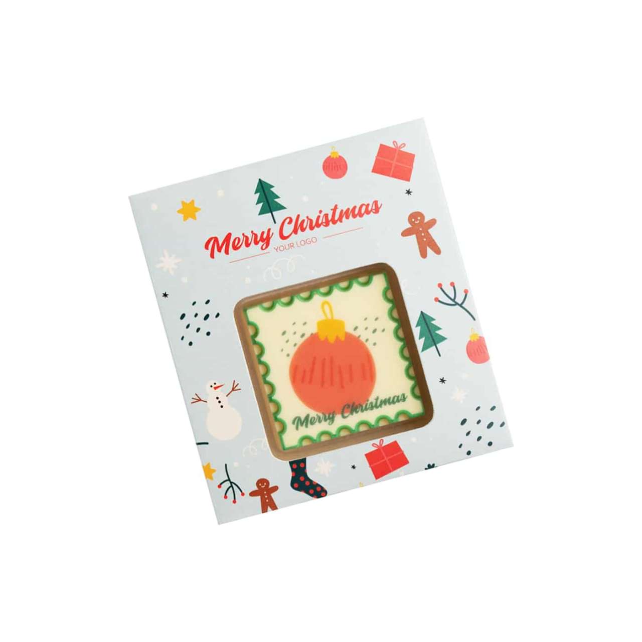 CHOCOSTAMP BEDRUCKTE SCHOKOLADE 30 G