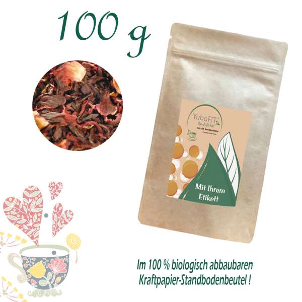 YuboFiT® Hibiskusblüten-Tee