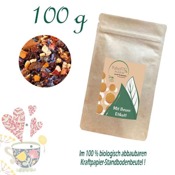 YuboFiT® Früchtetee Winterpflaume mach BÜHLER ART