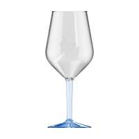Transparent blau