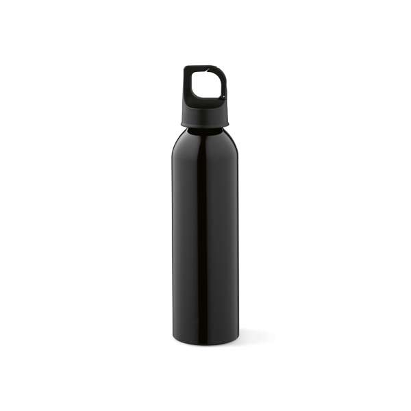 Mackenzie Trinkflasche rAluminium, 690 ml. Auslaufsicher. Mit Karabinerdeckel