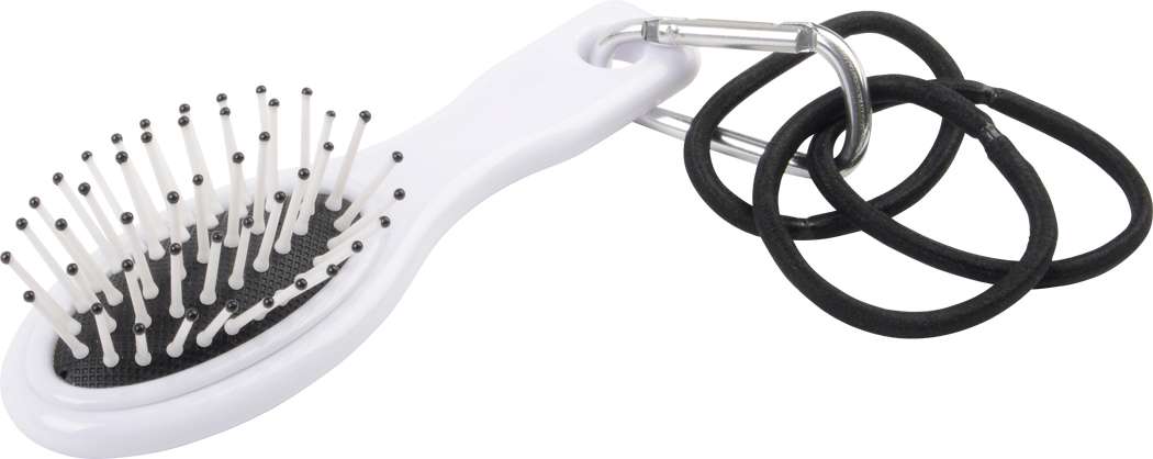 Reisebürste mit Haargummis COIFFEUR