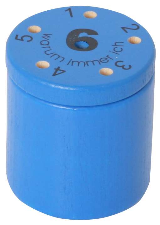 Warum immer ich?, klein, blau