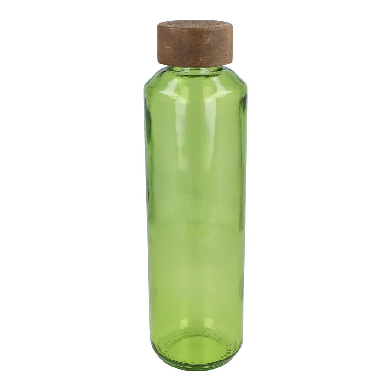 InSideOut Recycelte Glaswasserflasche ReuuZ mit Holzverschluss 650 ml