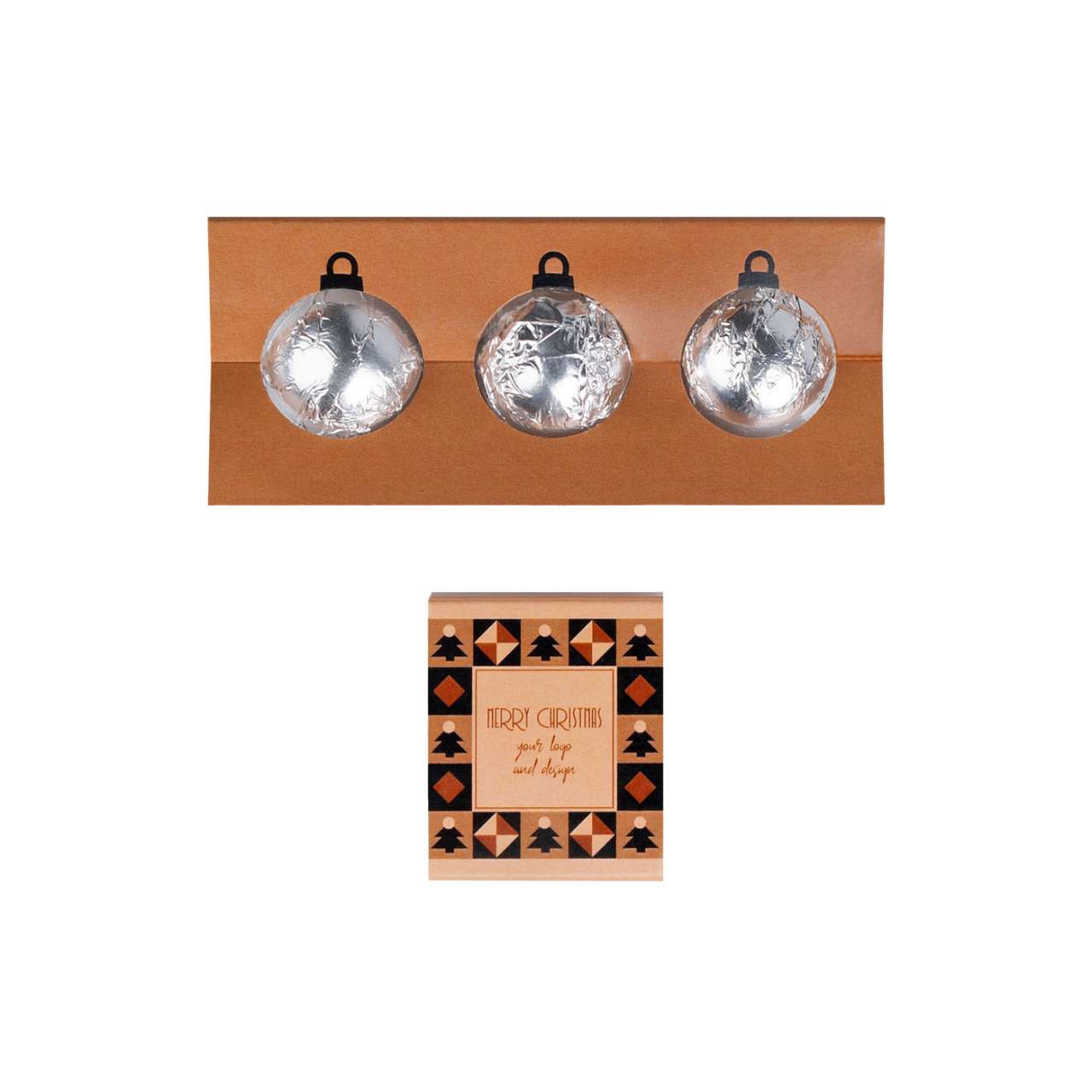PRALINEN SWEET SPHERE BOWTIE 3 STK