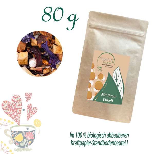 YuboFiT® Bio Erdbeere-Ananas-Duett Tee