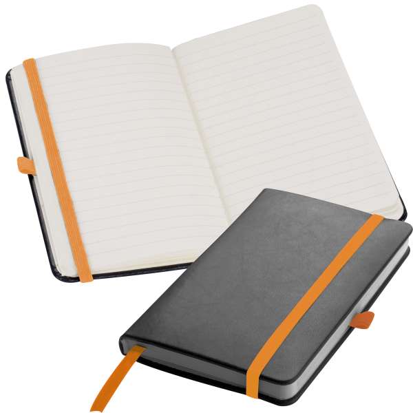 A6 Notizbuch mit Kunstledereinband