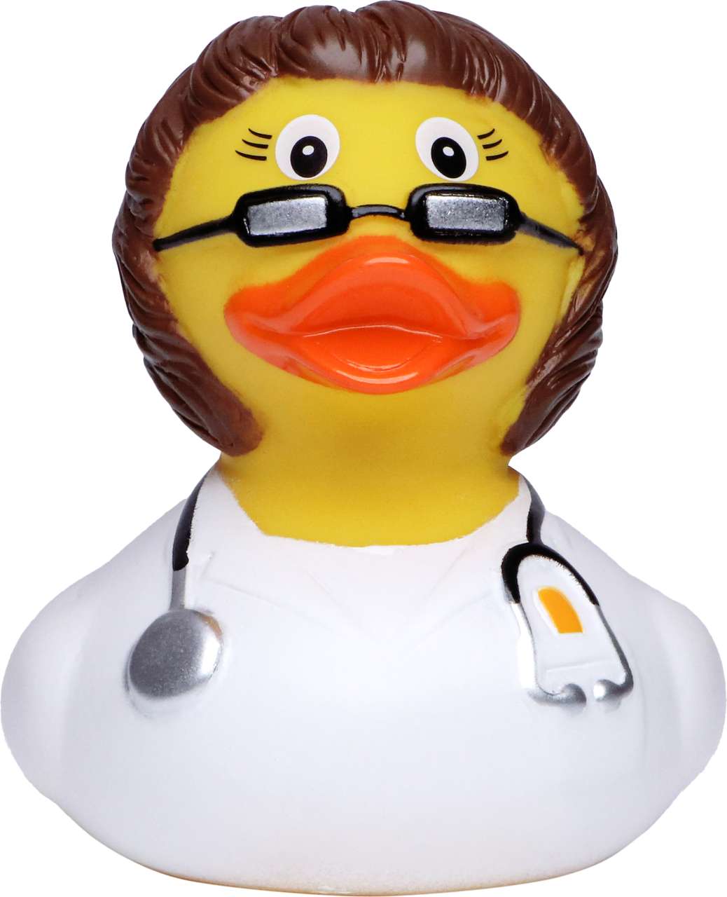 Quietsche-Ente Ärztin, brünette