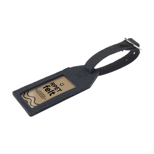 RPET Felt GRS Luggage Tag Gepäckanhänger
