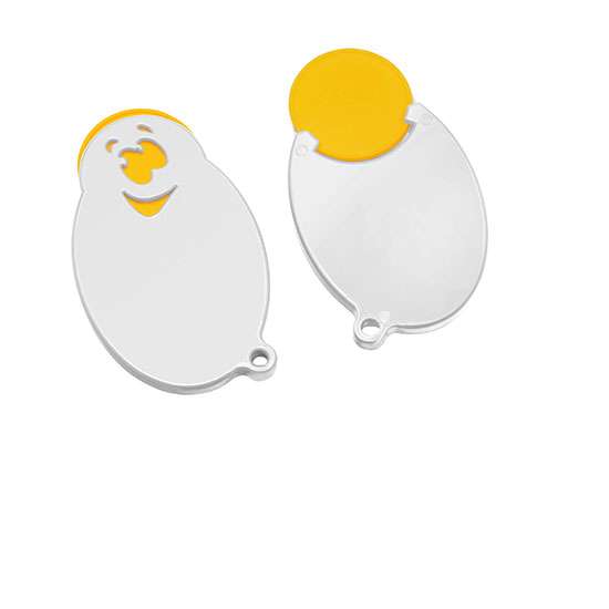 Chiphalter mit 1€-Chip "Gesicht"