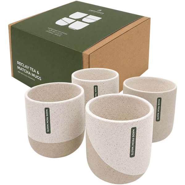 Originalhome Reclay 350 ml Tee- und Matcha-Becher Set