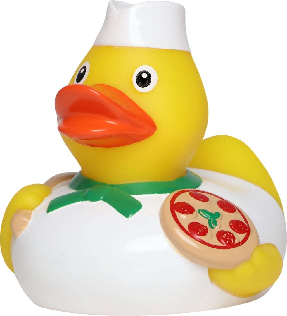 Quietsche-Ente Pizzabäcker