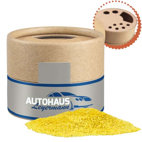 Gewürzmischung Zitronen-Salz, ca. 75g, Kraftpapierstreuer Mini