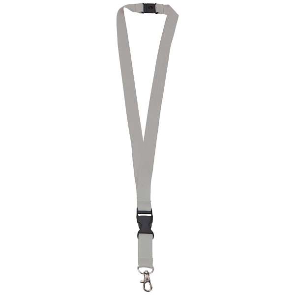Polyester-Lanyard 20mm mit Schnalle und Haken
