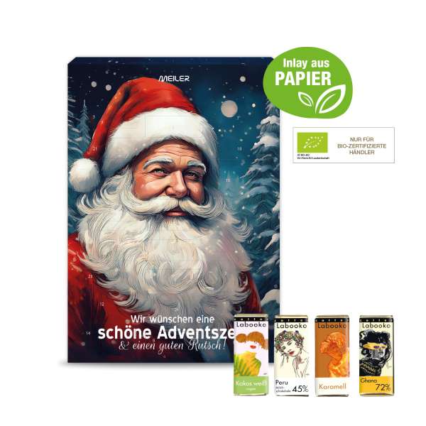 Adventskalender mit Zotter Schokolade