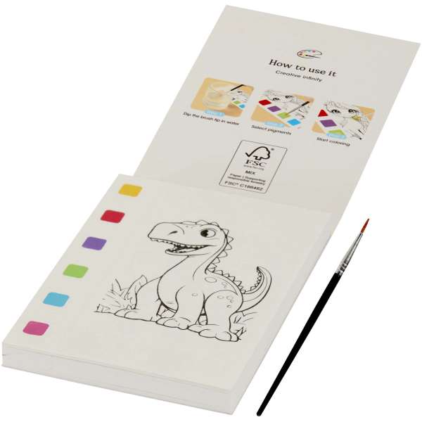 Quell Malbuch und Wasserpinsel Set