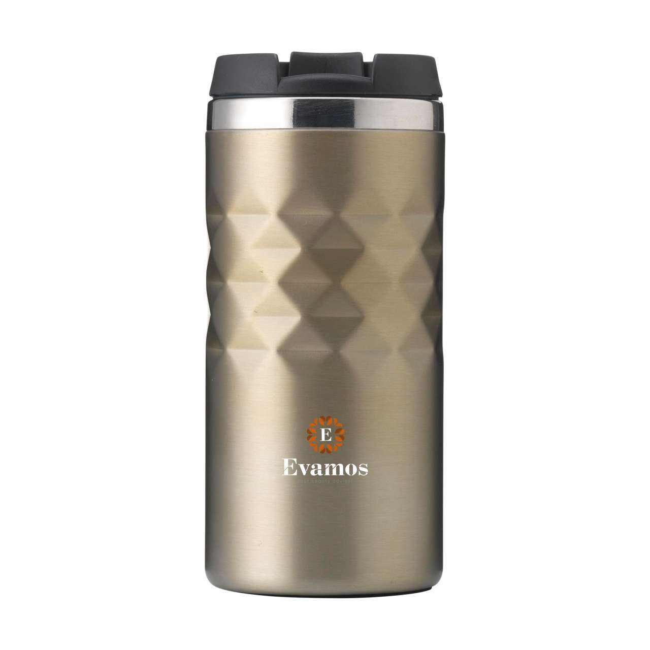 Geometric Mug RCS Recycled Steel 280 ml Thermobecher