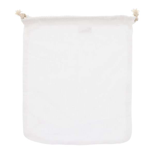 Wiederverwendbare Lebensmitteltasche OEKO-TEX® Baumwolle 25x30cm