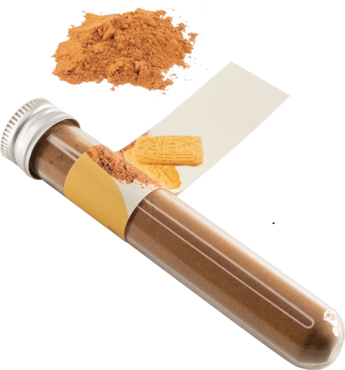 Reagenzglas Spekulatiusgewürz