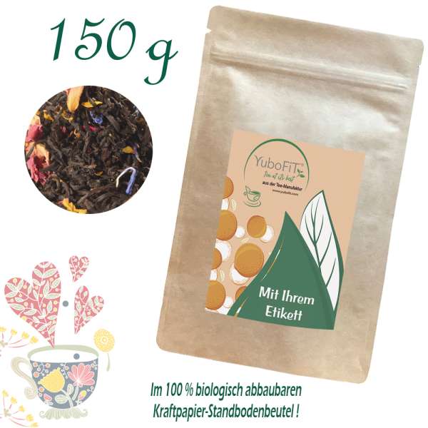YuboFiT® YuboFiT® Schwarzer Tee MARQUIS DE GRIS