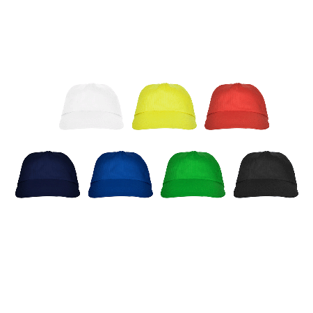 Cap 5 Panel Basic mit Klettverschluss
