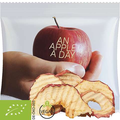 Bio Apfelchips, ca. 15g, Maxi-XL-Tüte