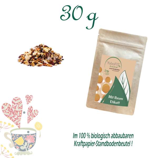 YuboFiT® Früchtetee KARIBISCHE PFEFFERMINZE
