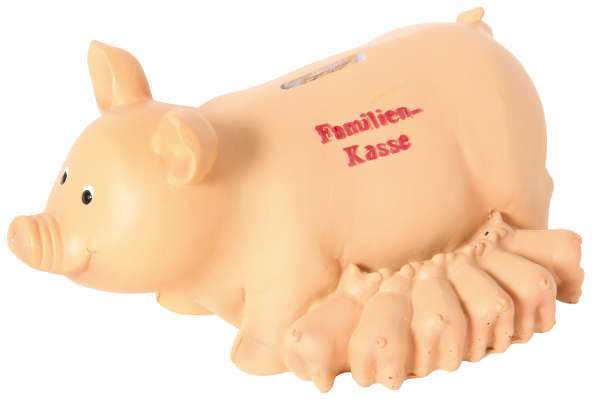Spardose Familienkasse