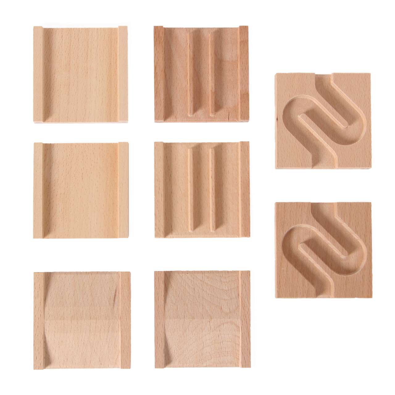 Build & Putt Finger-Golf Erweiterungsset 4 für 1 / 2 / 3 Spieler (Fun-Pack 8-teilig)