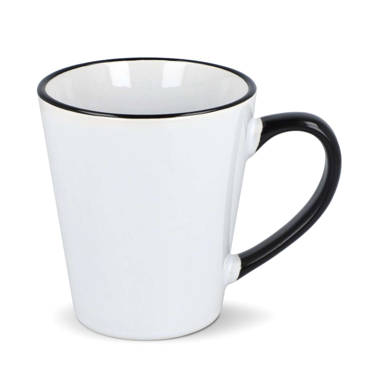 Melbourne Sublimationsbecher farbiger Rand & Henkel 300ml