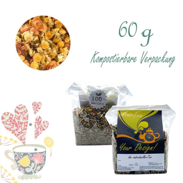 YuboFiT® Früchtetee ZIMT-APFEL mit KAMILLE