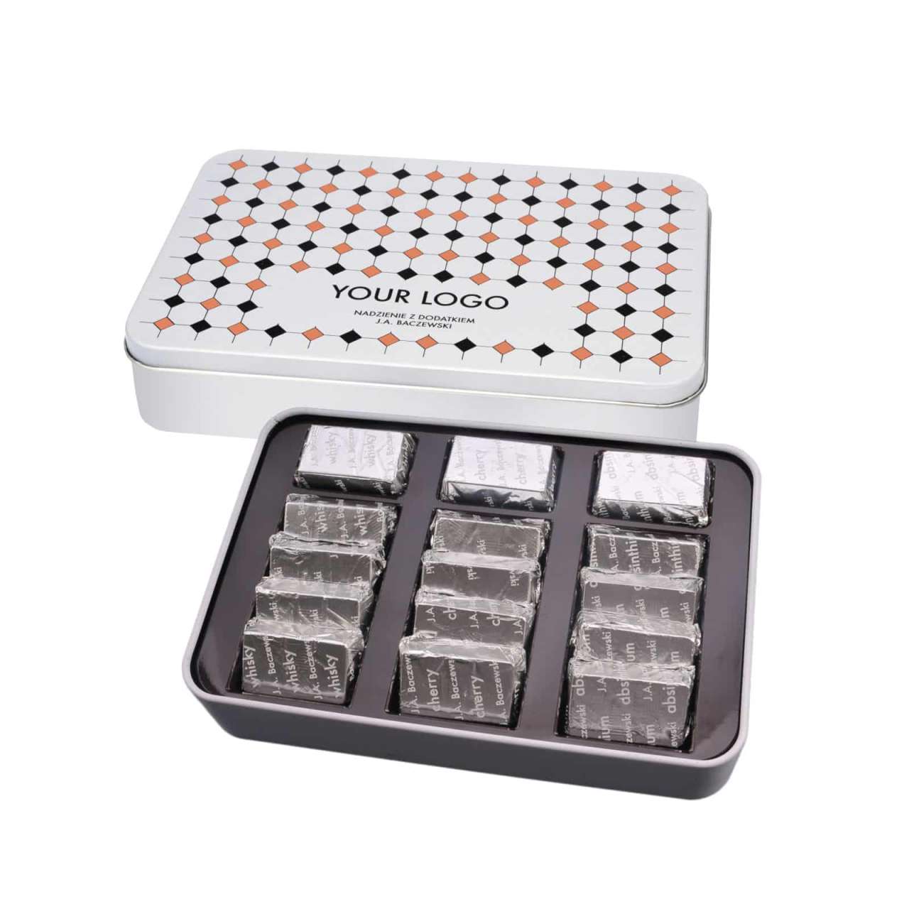 VARIETIES PRALINES 15 PCS J. A BACZEWSKI LINE