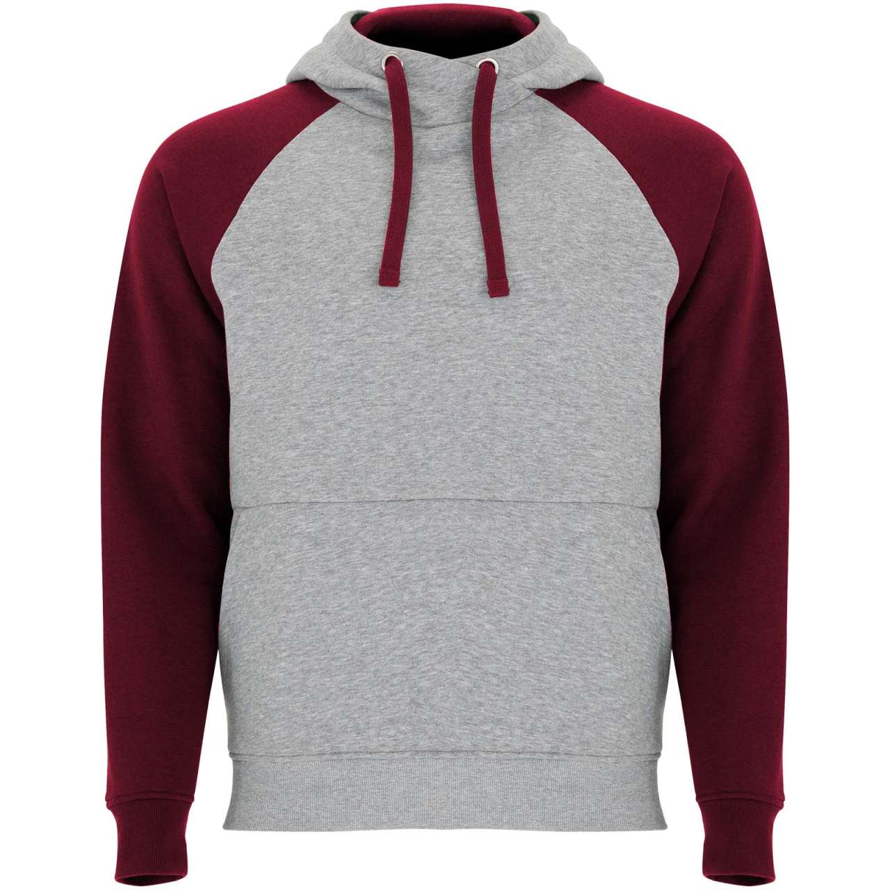 Badet zweifarbiger Kapuzenpullover Unisex