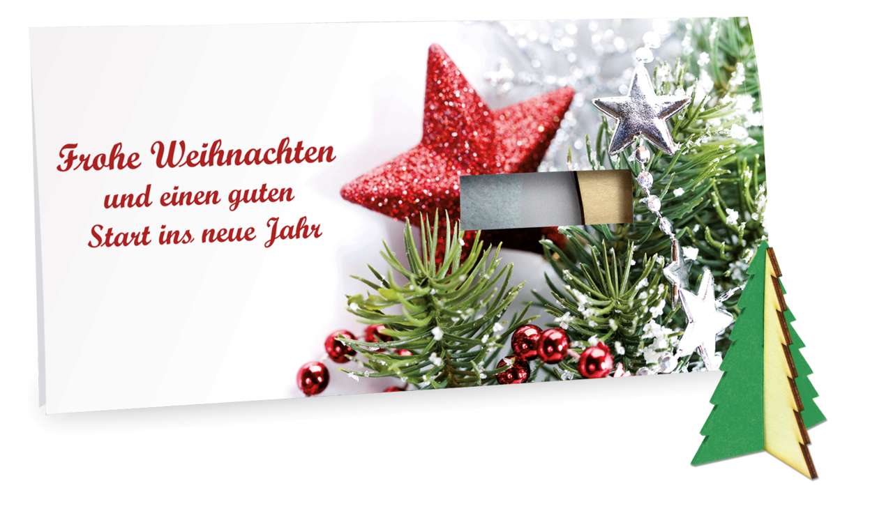 Steckfiguren-Karte Filz