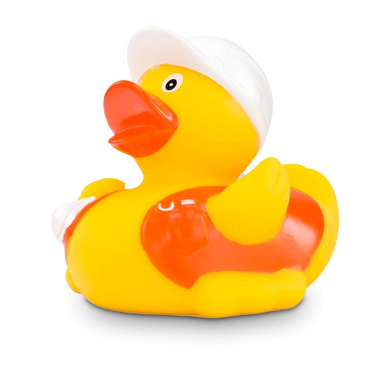 Werbeente Bob Bauleiter