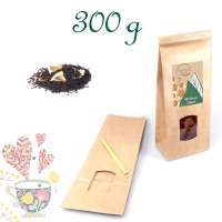 Blockbodenbeutel Big, Kraftpapier, Inhalt 300 g