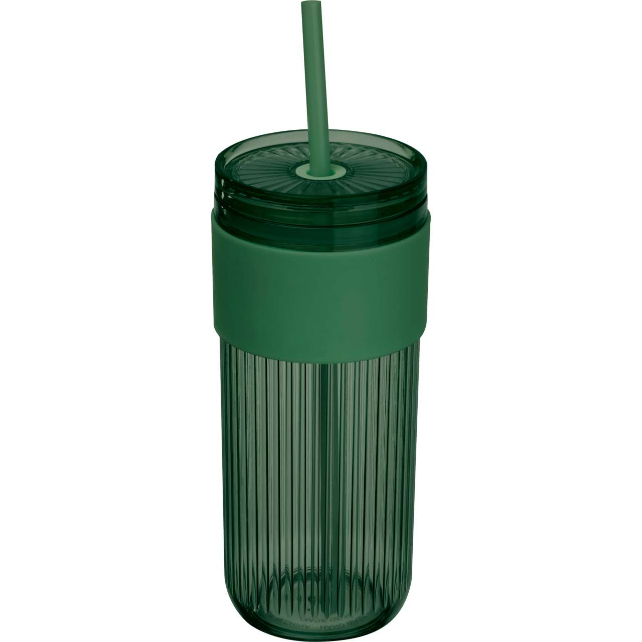 Becher mit Trinkhalm, 660ml SOLEDAD