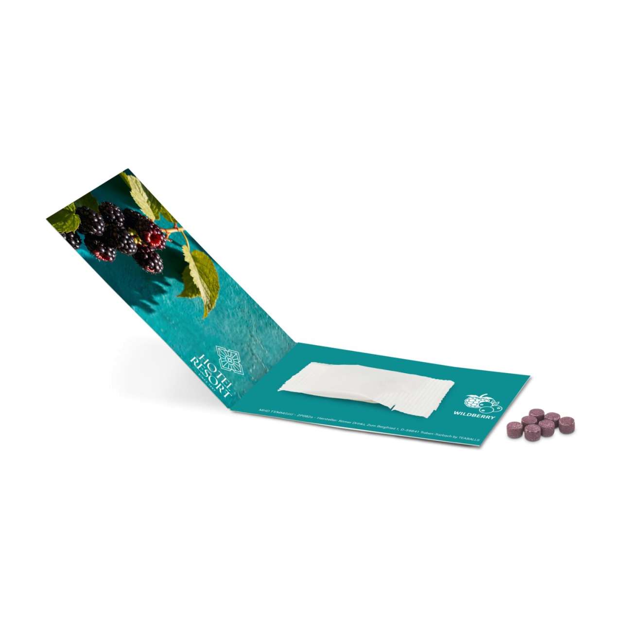 Promo Drops by TEABALLS - 1 Sachet (6-8 Drops Ihrer Wunschsorte für ein Erfrischungsgetränk mit bis