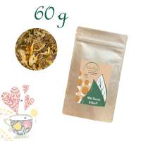 Standbodenbeutel Medium, Kraftpapier, aluminium, Inhalt 60 g