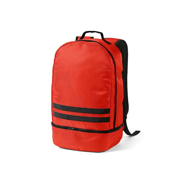 Buenos Aires 25L Rucksack aus rPET. Reflektierende Frontstreifen