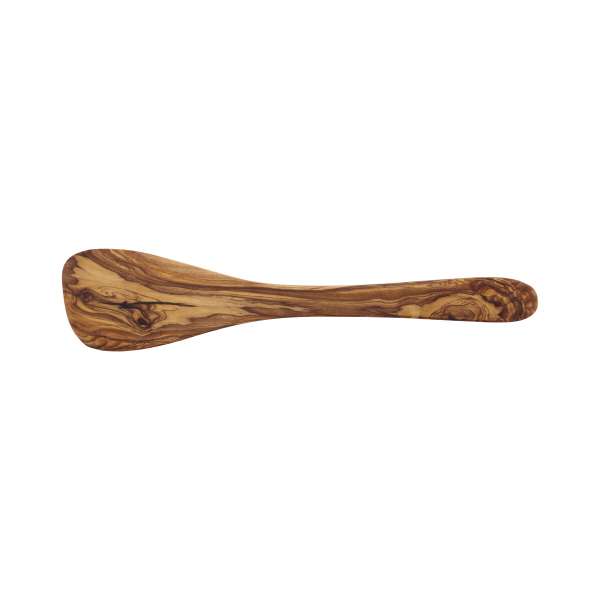 Pfannenwender aus Olivenholz, Bratenwender, hochwertiger Wender aus Holz, 29 cm