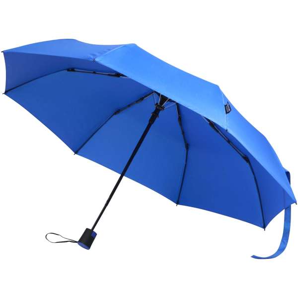 Agnes 21" faltbarer RPET-Regenschirm mit automatischer Öffnung