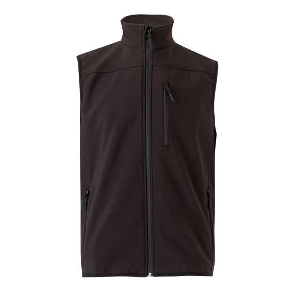 VL VARUNA Softshell-Weste (280 g / m²), mit Polarfutter, aus Polyester (94 %) und Elastan (6 %)