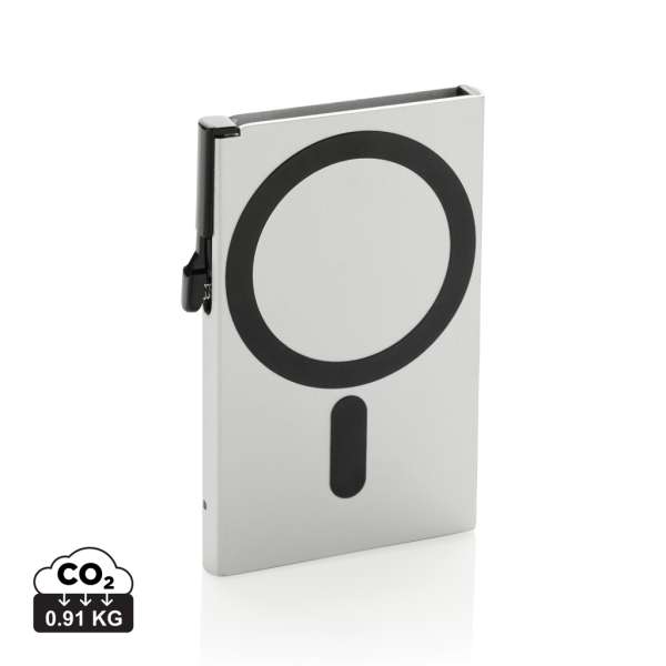 Magnetischer RFID-Kartenhalter aus Aluminium für Smartphones