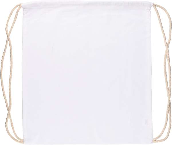 Kordelzug-Rucksack aus Öko-Baumwolle (140 g / m2) Bridget