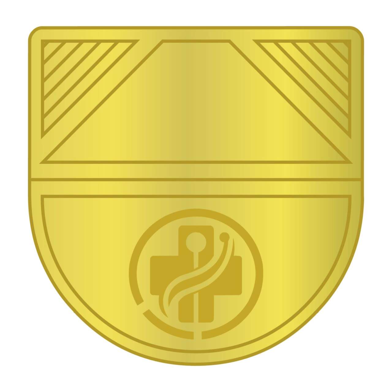 ROMINOX® Eckenklammer Corner Snap in Gold, idealer Mailingartikel für Dokumente, Büroklammer mit bis