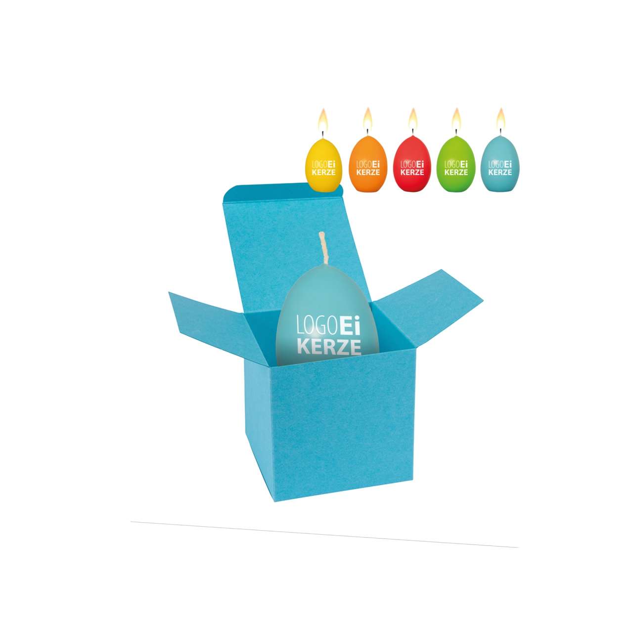 ColorBox LogoEi Kerze