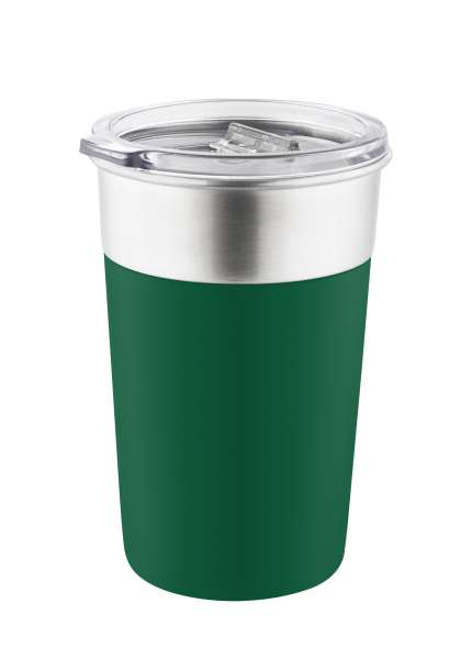 Metmaxx® Thermoflasche "CremaTravel" schwarz / Ring schwarz