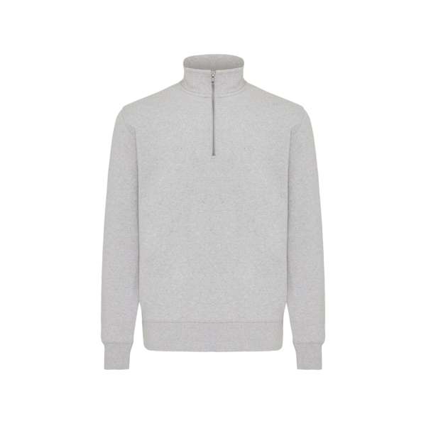 IQONIQ Elgon Quarter-Zip-Sweater aus rec. Baumwolle