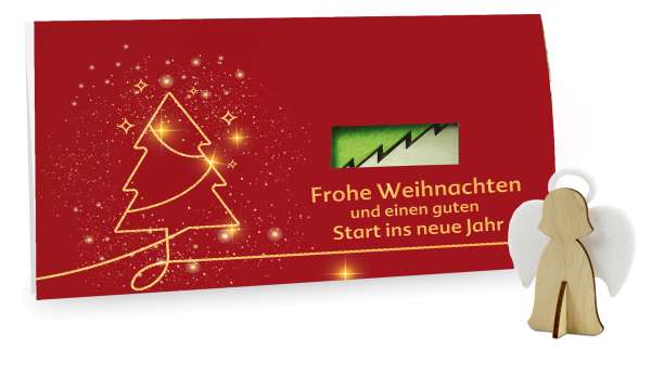 Steckfiguren-Karte Filz - Standardmotiv